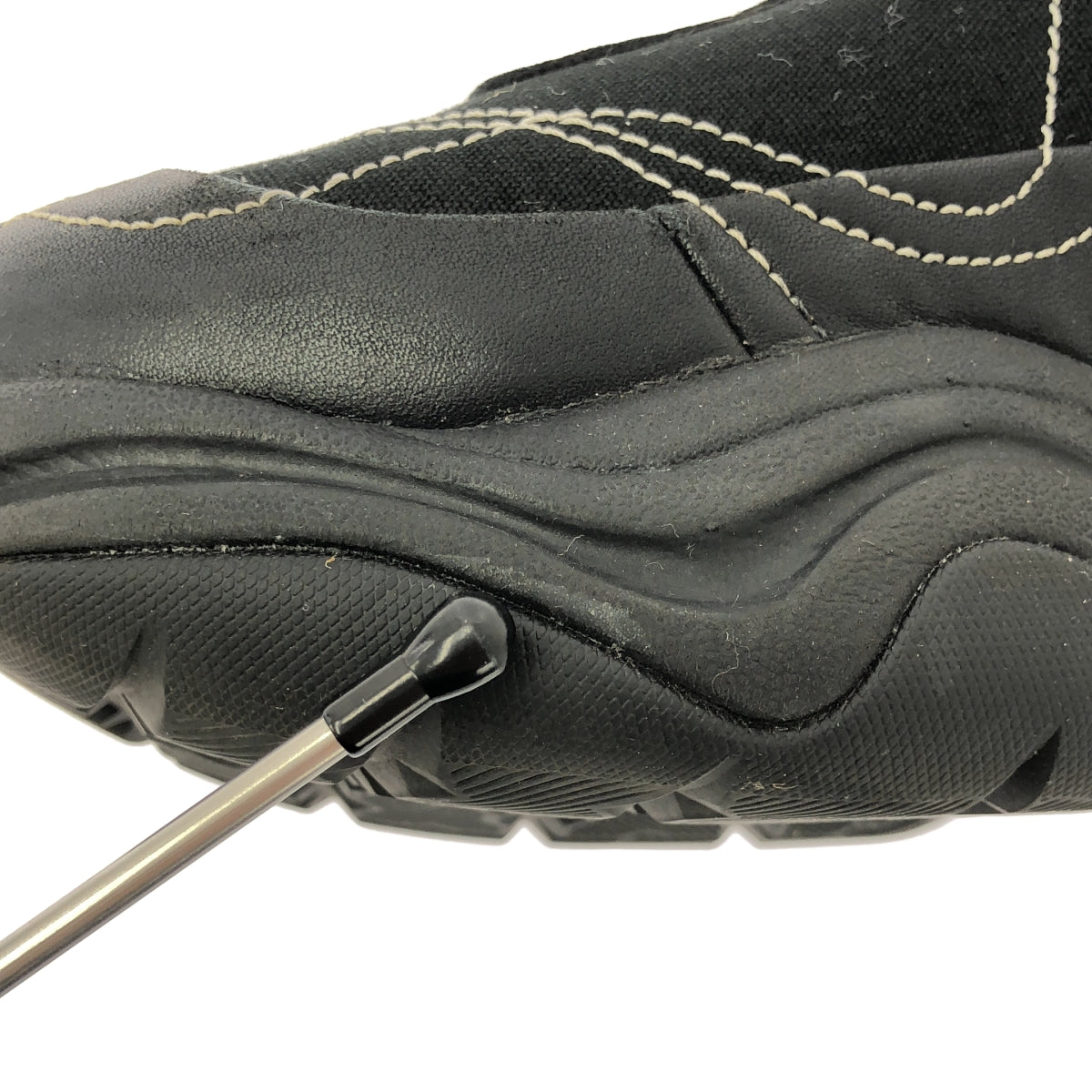 【成色極佳】OAO | SUNLIGHT Vibram鞋底皮革Logo運動鞋 | 24碼 | 黑色 | 女款