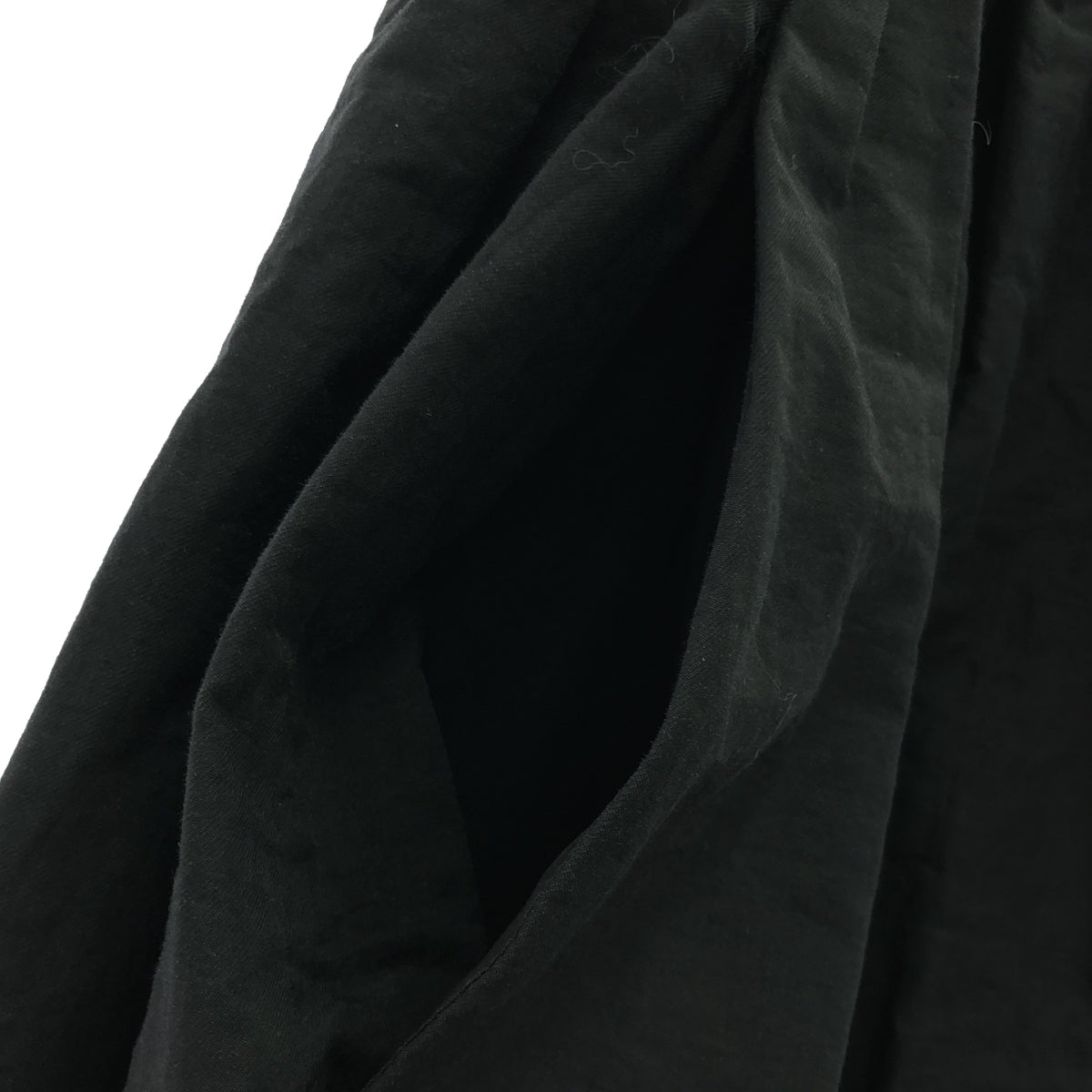 BLAMINK / ブラミンク | 立体 バックジップ ギャザー ボリューム コルセットスカート | 36 | ブラック | レディース