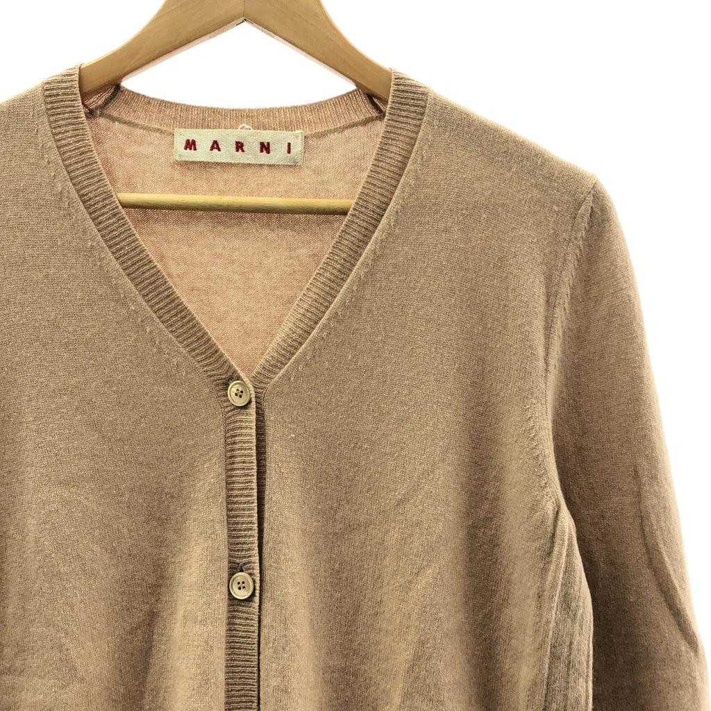 MARNI / 마르니 | 캐시미어 V 넥 니트 카디건 | 42 | 여성
