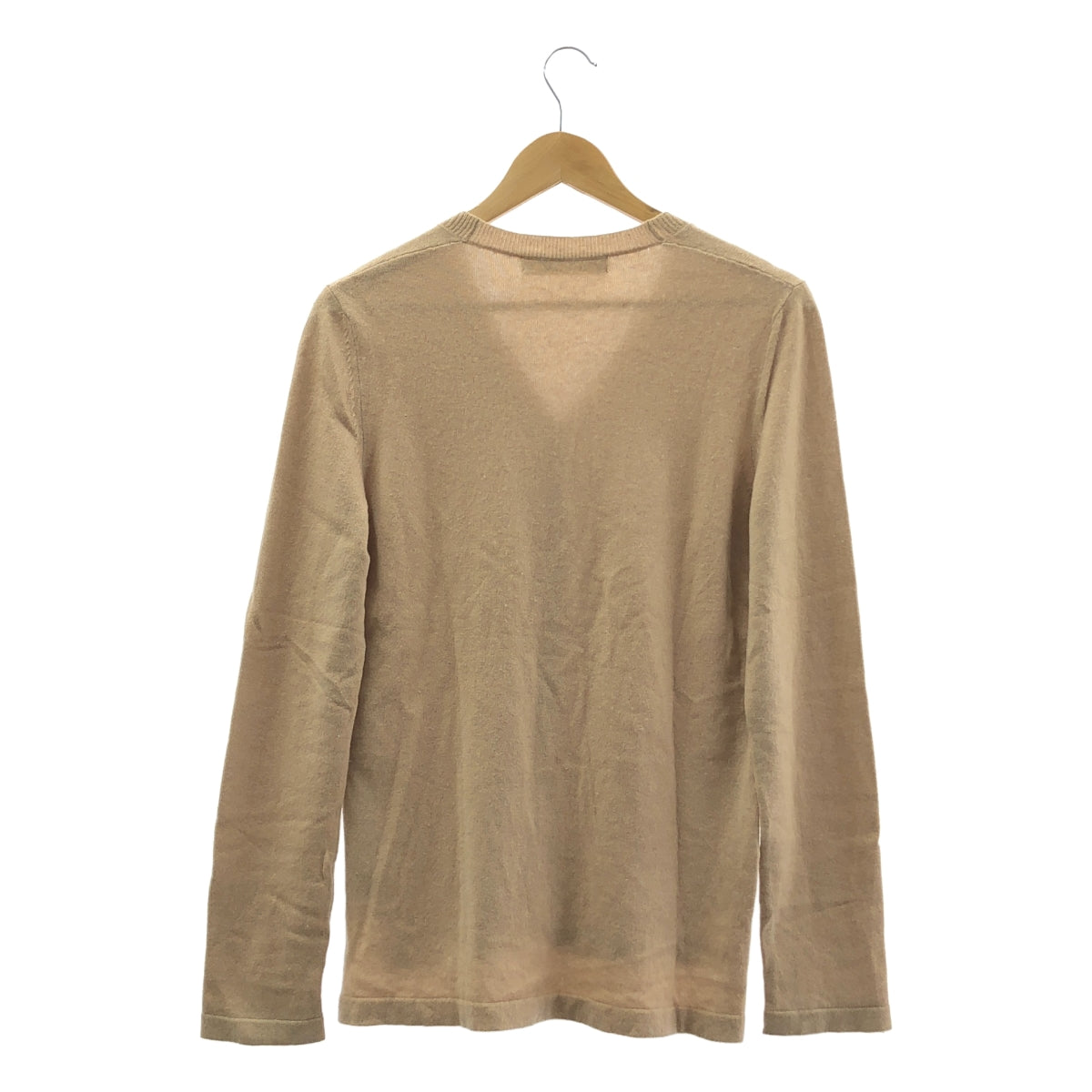 MARNI / マルニ | カシミヤ Vネック ニットカーディガン | 42 | ベージュ | レディース