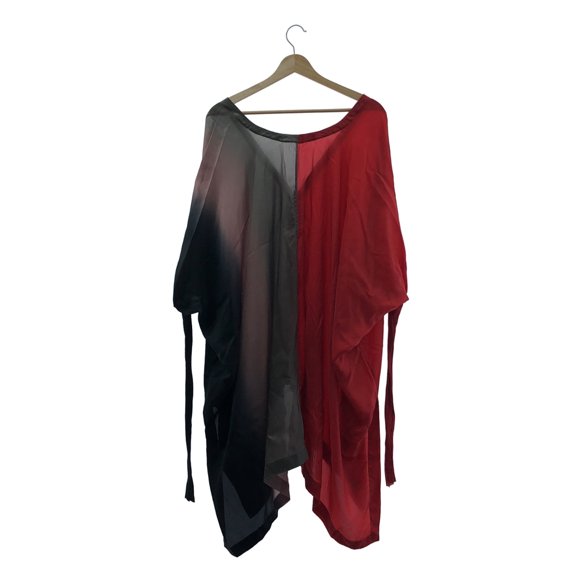 Rick Owens | 2024 春夏 | Lido Cardinal Cupro 棉長袖襯衫 | F 碼 | 女款