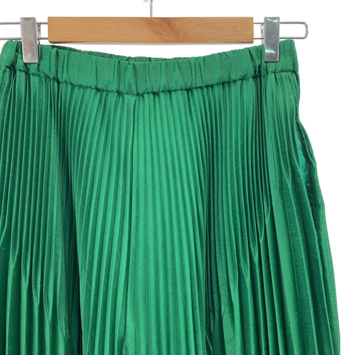 UN3D / アンスリード | ORIGAMI PLEATS PT / オリガミプリーツワイドパンツ | 36 | グリーン | レディース