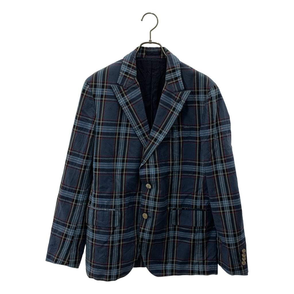 Gabriele Pasini / 가브리엘레 파지니 | 체크 싱글 브레스트 테일러드 재킷 | 50 |