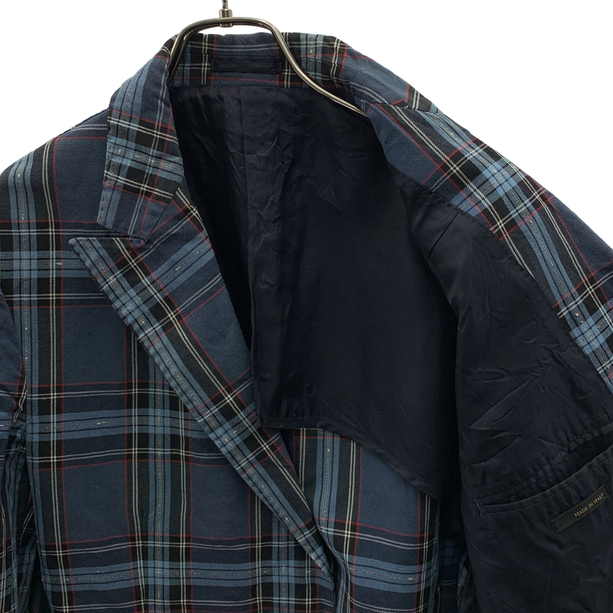 Gabriele Pasini / 가브리엘레 파지니 | 체크 싱글 브레스트 테일러드 재킷 | 50 |