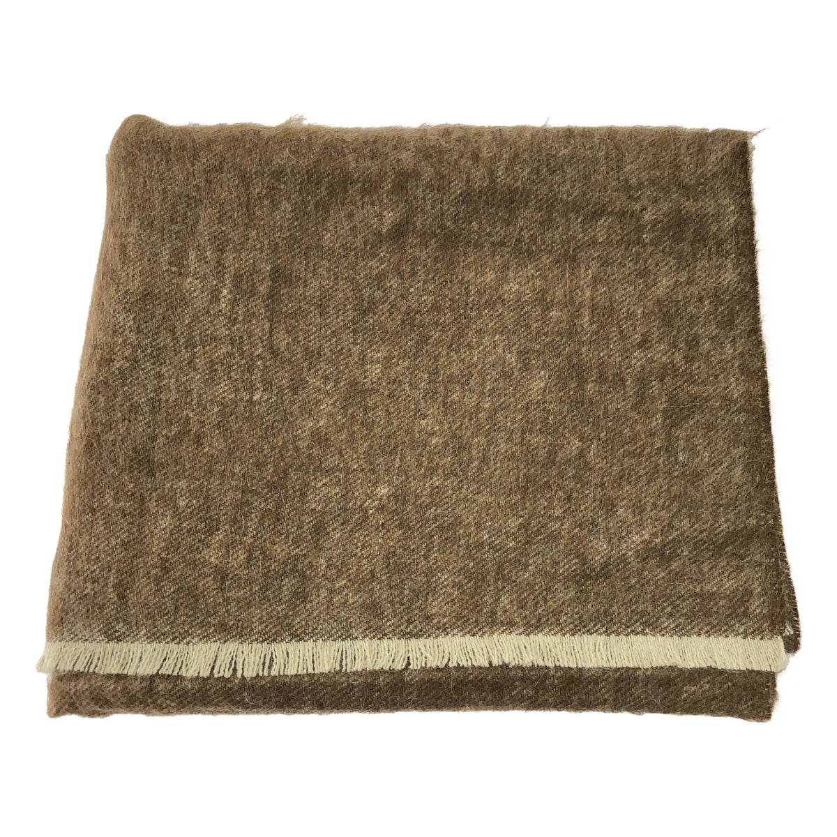 Chaos アソースメレ　レザートリミングアルパカストール ASAUCE MELER（アソースメレ）の「【ASAUCE MELER】レザー