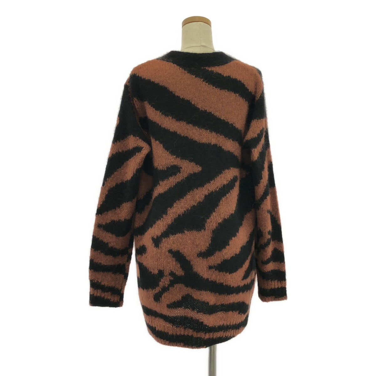 DRIES VAN NOTEN / 드리스 반 노텐 | 알파카 혼합 무늬 니트 가디건 | XS | 여성