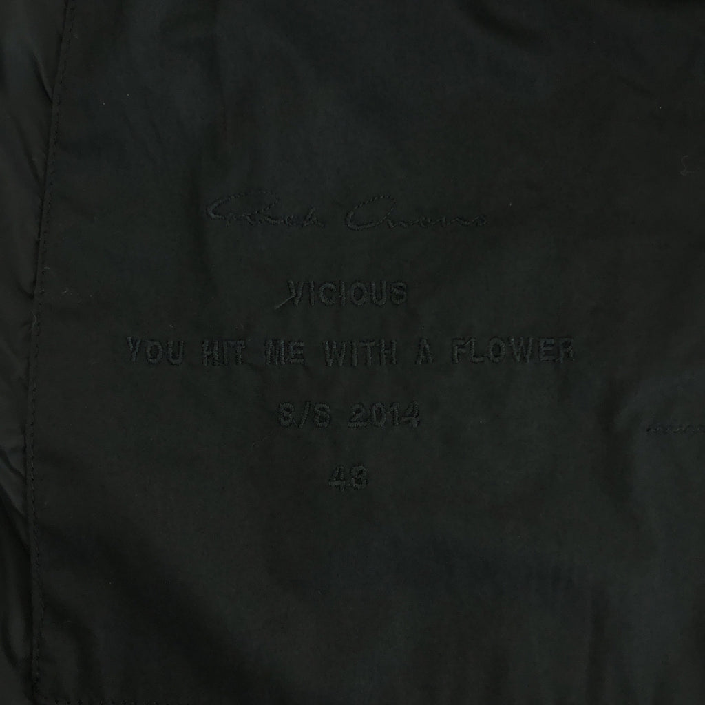 Rick Owens / リックオウエンス | 2014SS | 異素材切替 スリット コート | 48 | メンズ