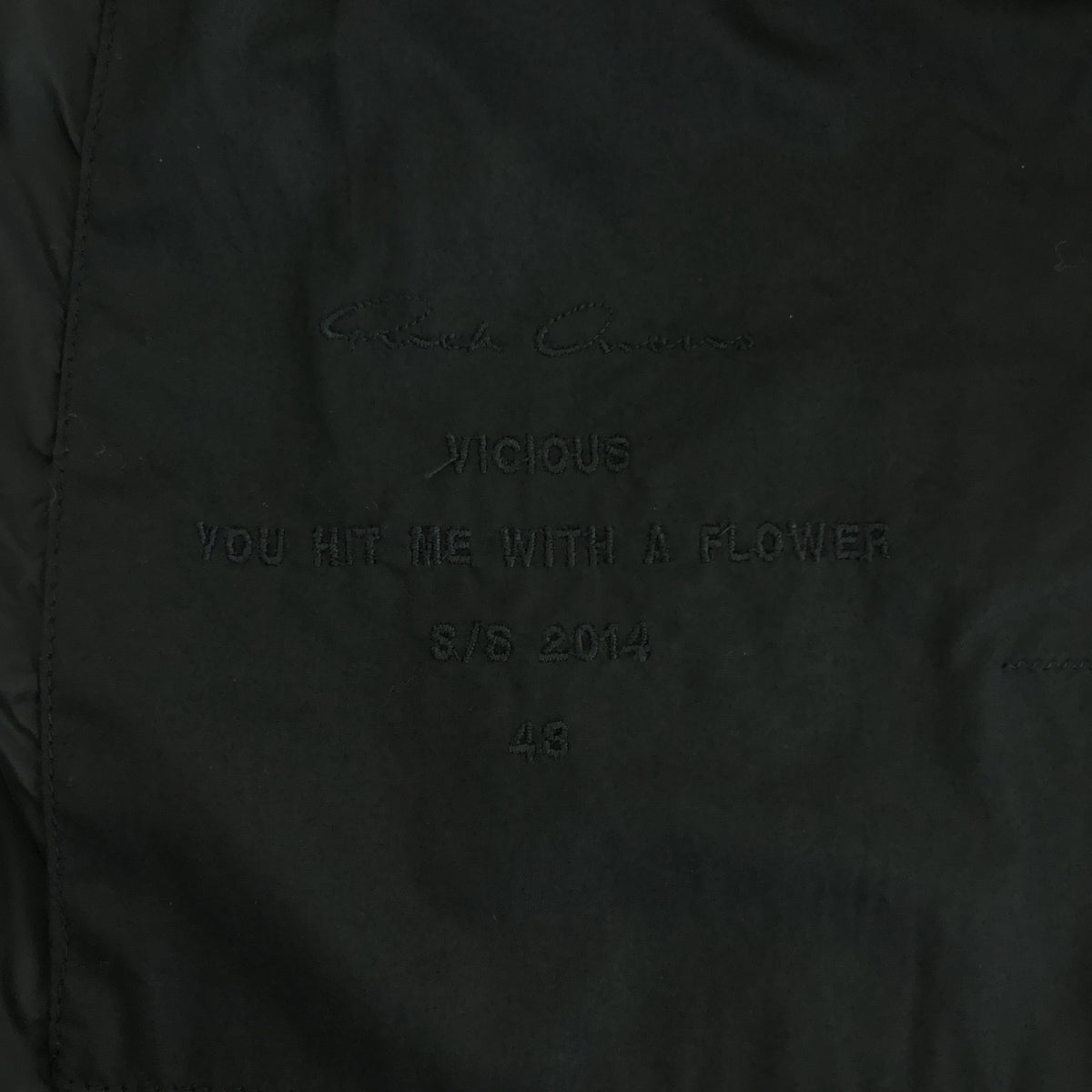 Rick Owens / リックオウエンス | 2014SS | 異素材切替 スリット コート | 48 | メンズ