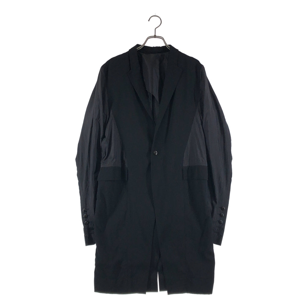 Rick Owens / リックオウエンス | 2014SS | 異素材切替 スリット コート | 48 | メンズ