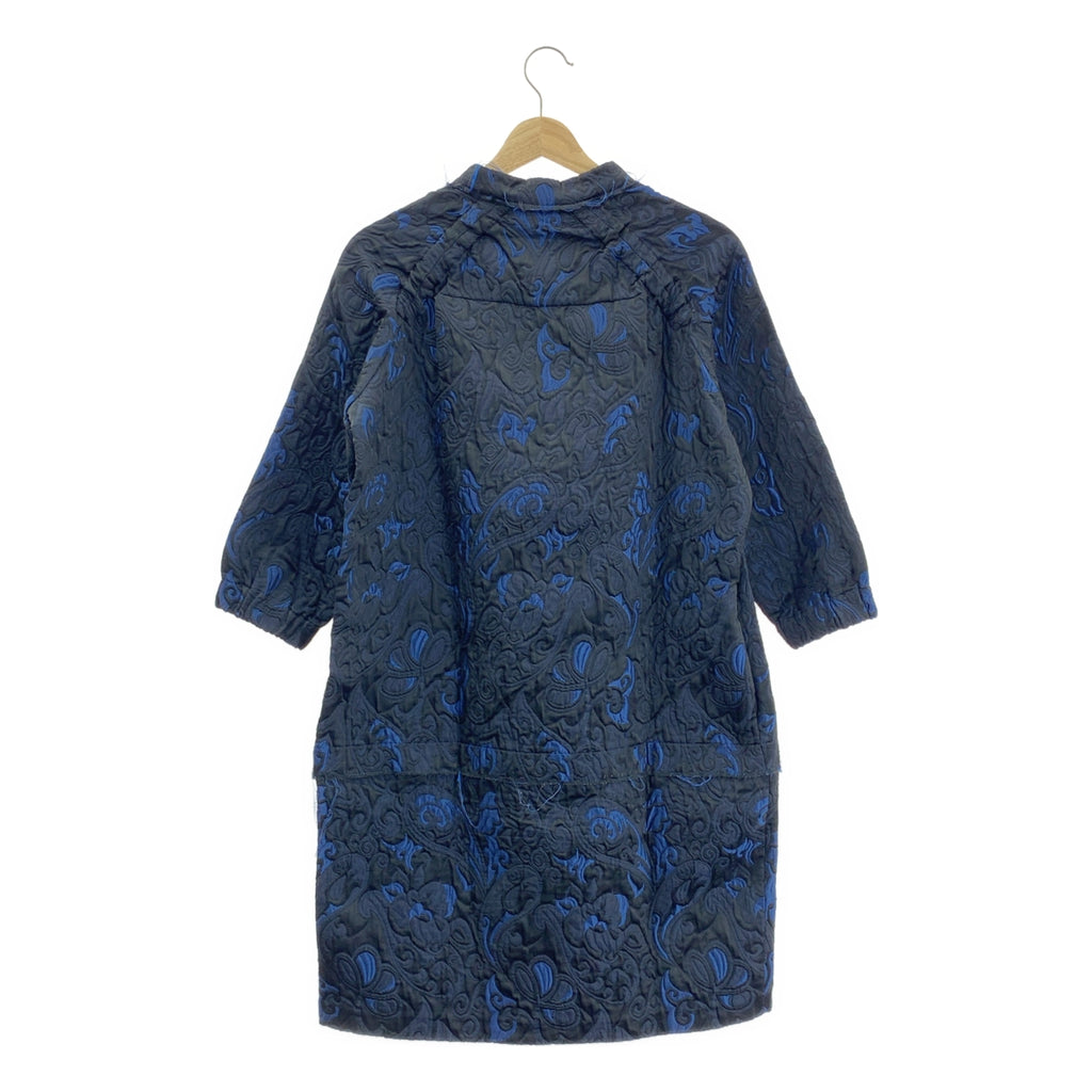 MARNI / 마르니 | 페이즐리 무늬 자가드 하프 Zip 원피스 | 40 | 여성