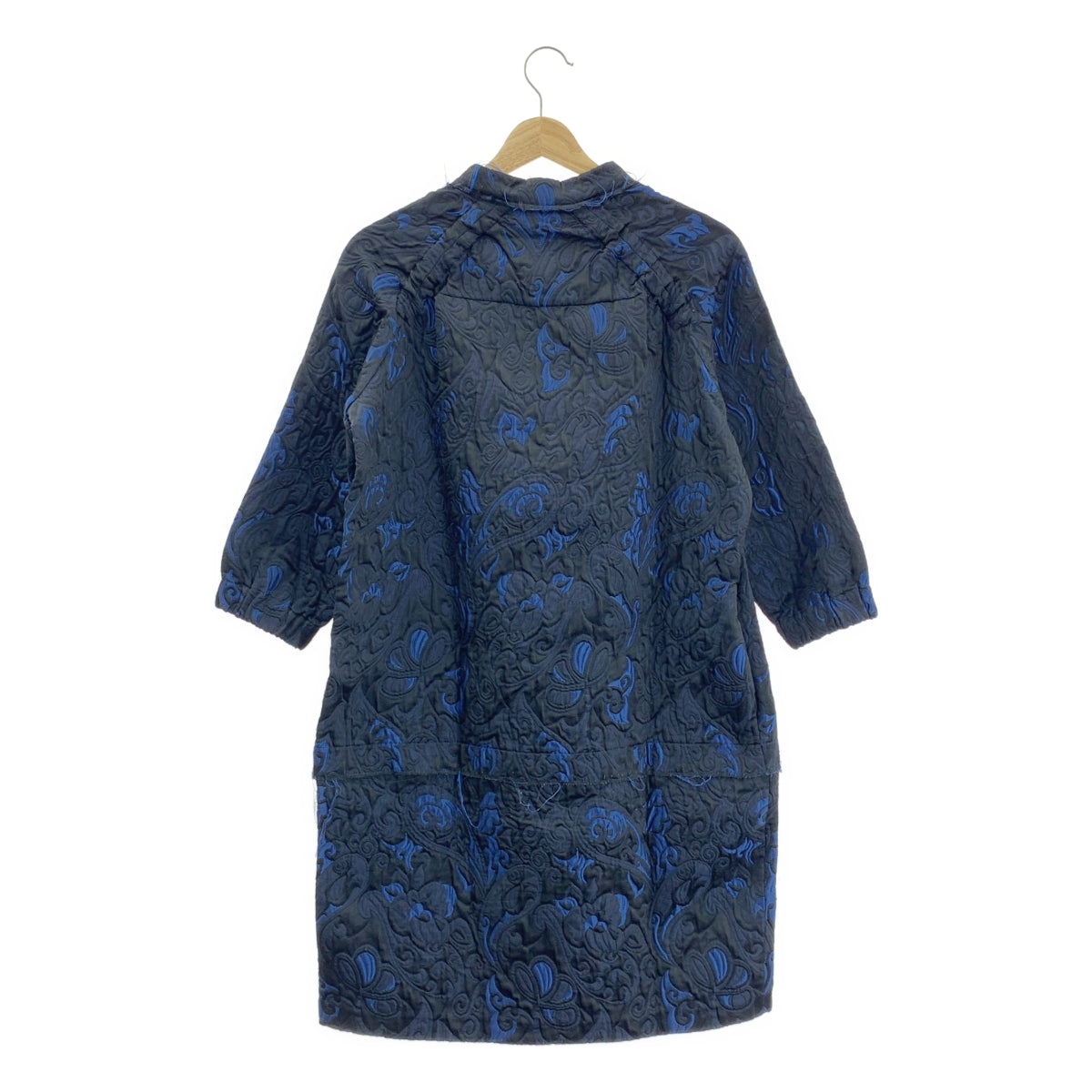 MARNI / マルニ | ペイズリー柄 ジャガード ハーフジップ ワンピース | 40 | レディース