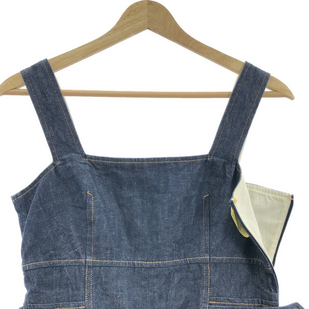 麥迪遜藍 | 棉質寬版工裝褲 | 尺寸 01 (S) | 靛藍 | 女款