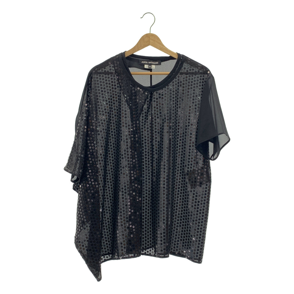 JUNYA WATANABE / 준야와타나베 | 2025SS | 스팽글 시어 레이어드 컷소우 | XS |