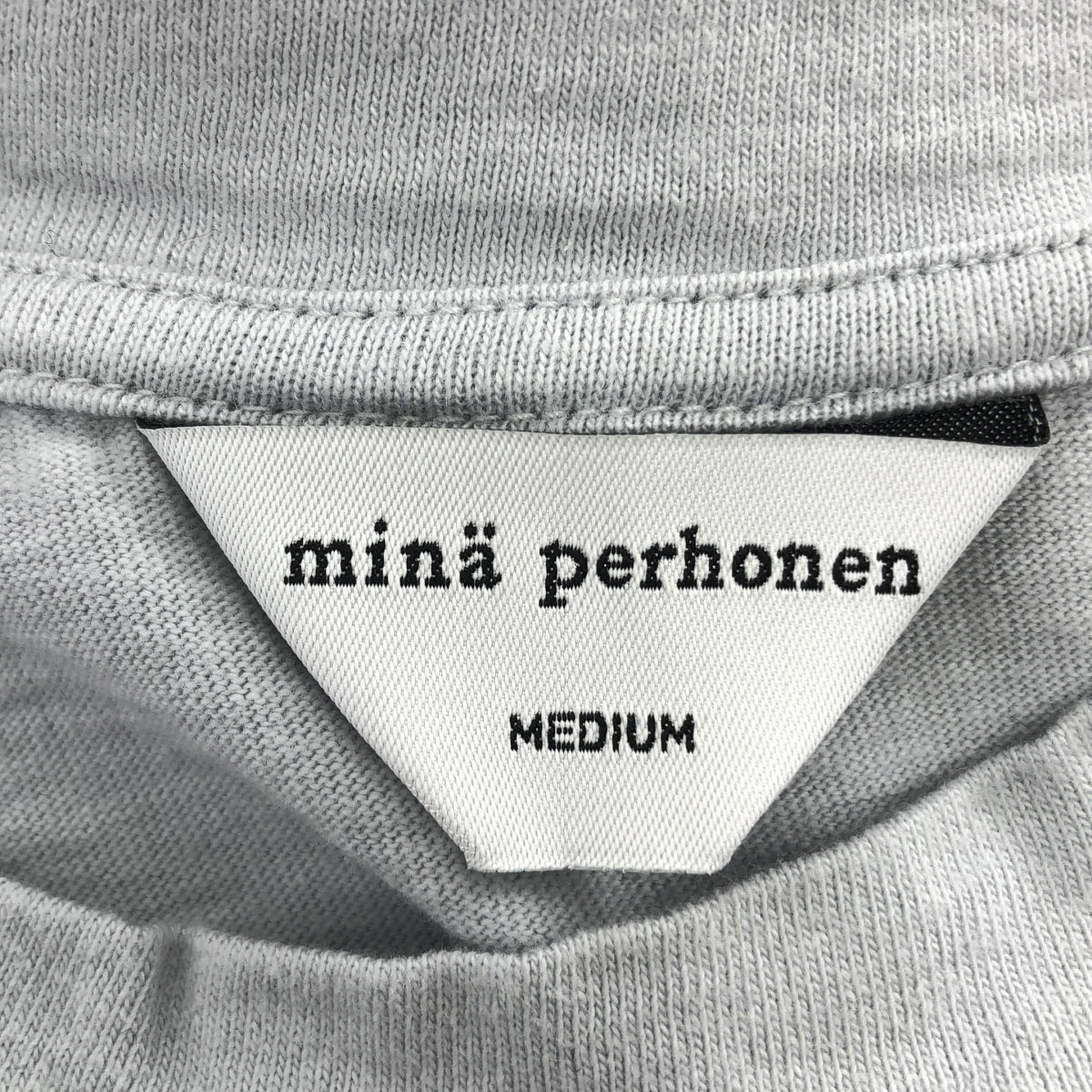 mina perhonen / 미나펠호넨 | mukava / 크루넥 티셔츠 컷소우 | M | 남성