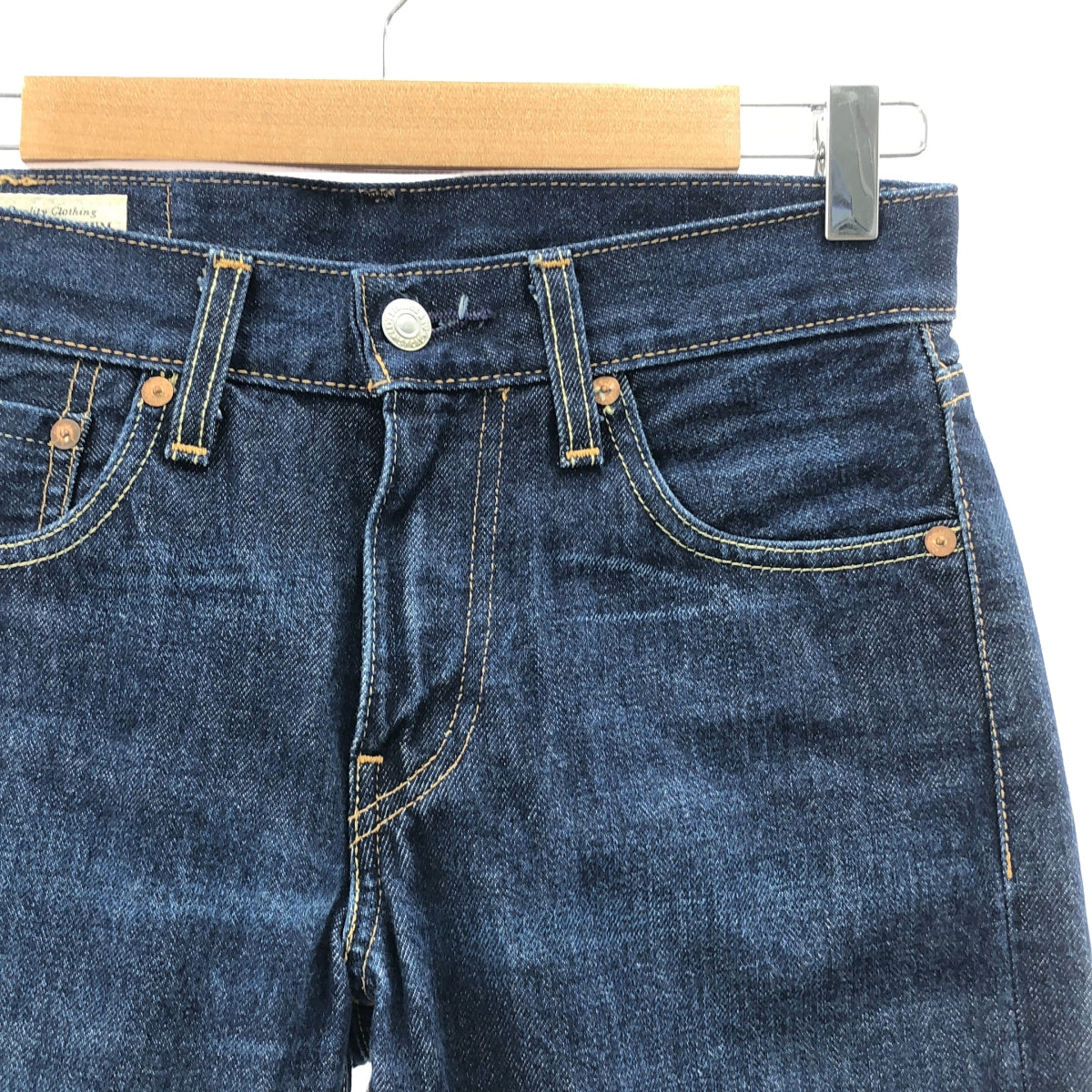 Levi's | 511 Cone Denim 白橡木褲，美國製造 | 尺寸 29 | 深靛藍 | 男款