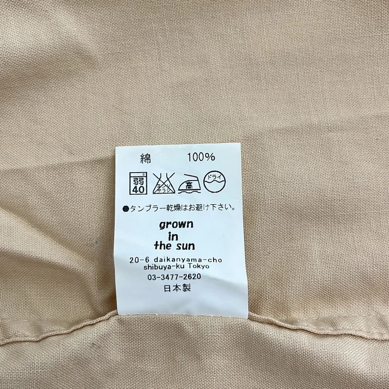 SUNSHINE+CLOUD / サンシャイン+クラウド | コットン 総柄 ラップスカート | 1 | レディース