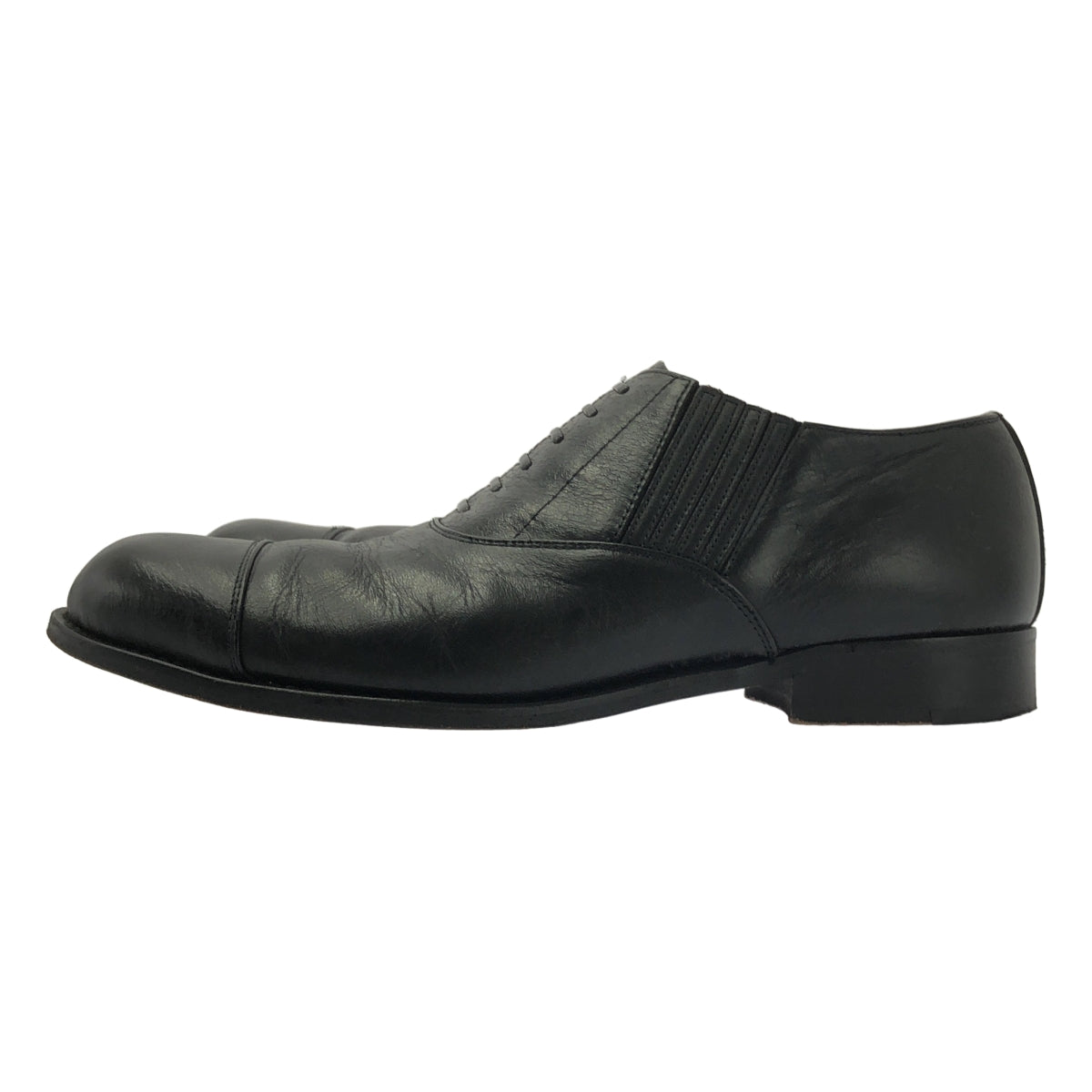 tricot COMME des GARCONS / Tricom De Galson | 사이드 고어 스트레이트 칩 가죽 드레스 신발 | 24 |