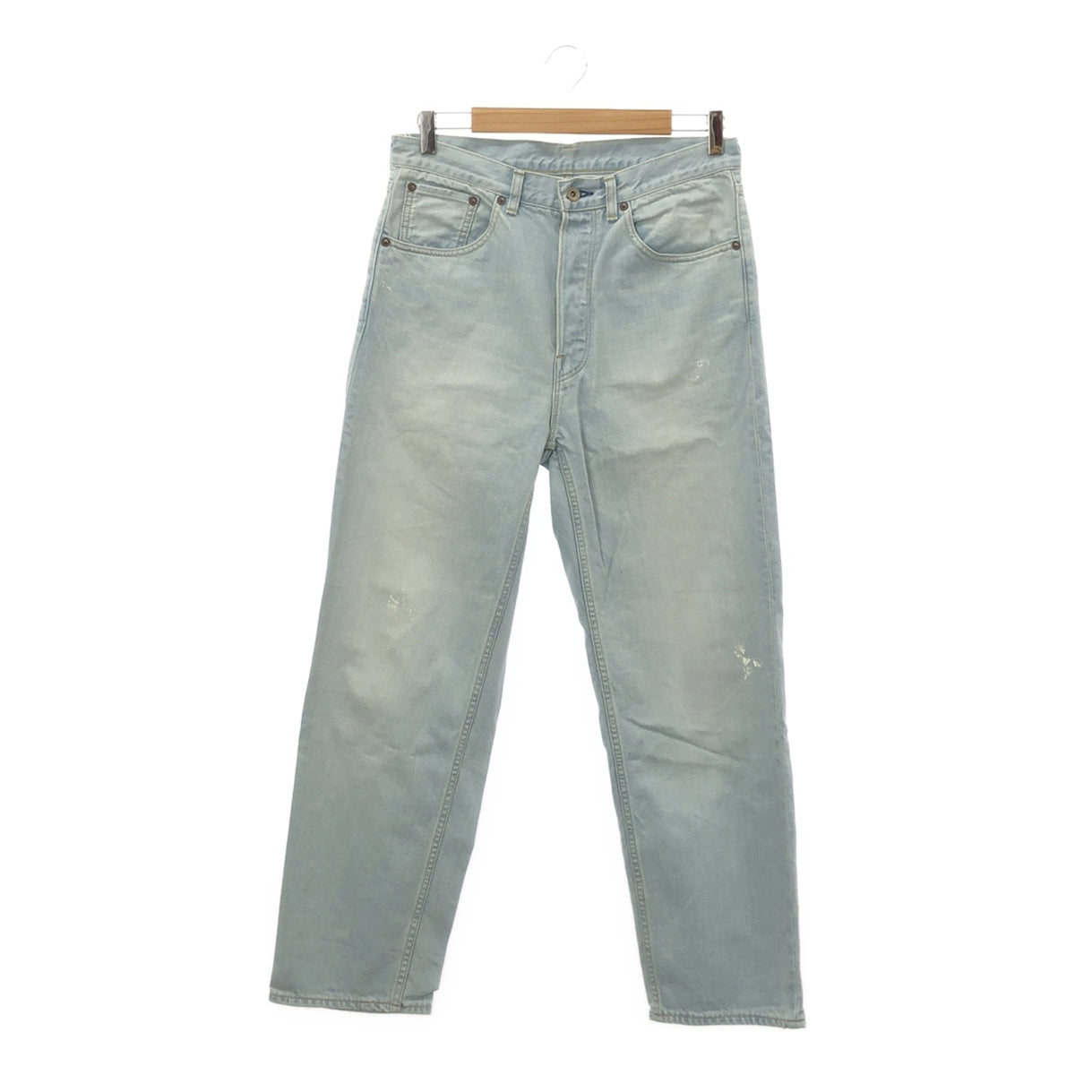 marka / Marka | REGULAR FIT JEANS ORGANIC COTTON 12oz DENIM bleached regular fit denim pants | 2 | BLEACHED / bleached | Men's