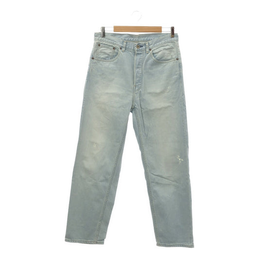 marka / 마커 | REGULAR FIT JEANS ORGANIC COTTON 12oz DENIM 블리치 가공 레귤러 피트 데님 팬츠 | 2 | BLEACHED / 표백 | 남성