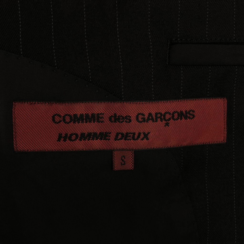 COMME des GARCONS HOMME DEUX / コムデギャルソンオムドゥ | 2007SS | ウール シルク ストライプ 3B テーラードジャケット | S | メンズ