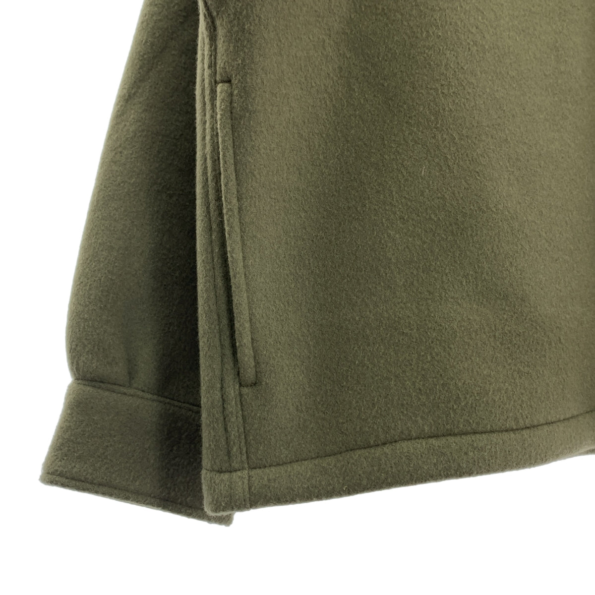 N.HOOLYWOOD / エヌハリウッド | ウール メルトン オーバー CPO シャツ ジャケット | 40 | メンズ