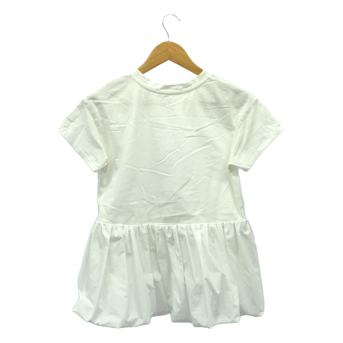 [Good Condition] Cen. | 2023SS | Balloon T-shirt | F | White | Women's