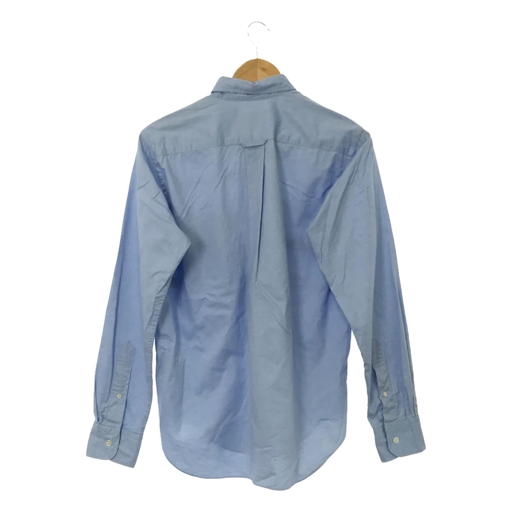 COMME des GARCONS HOMME | 2017春夏 |拼布紐扣襯衫 | S |薩克斯藍色 |男士