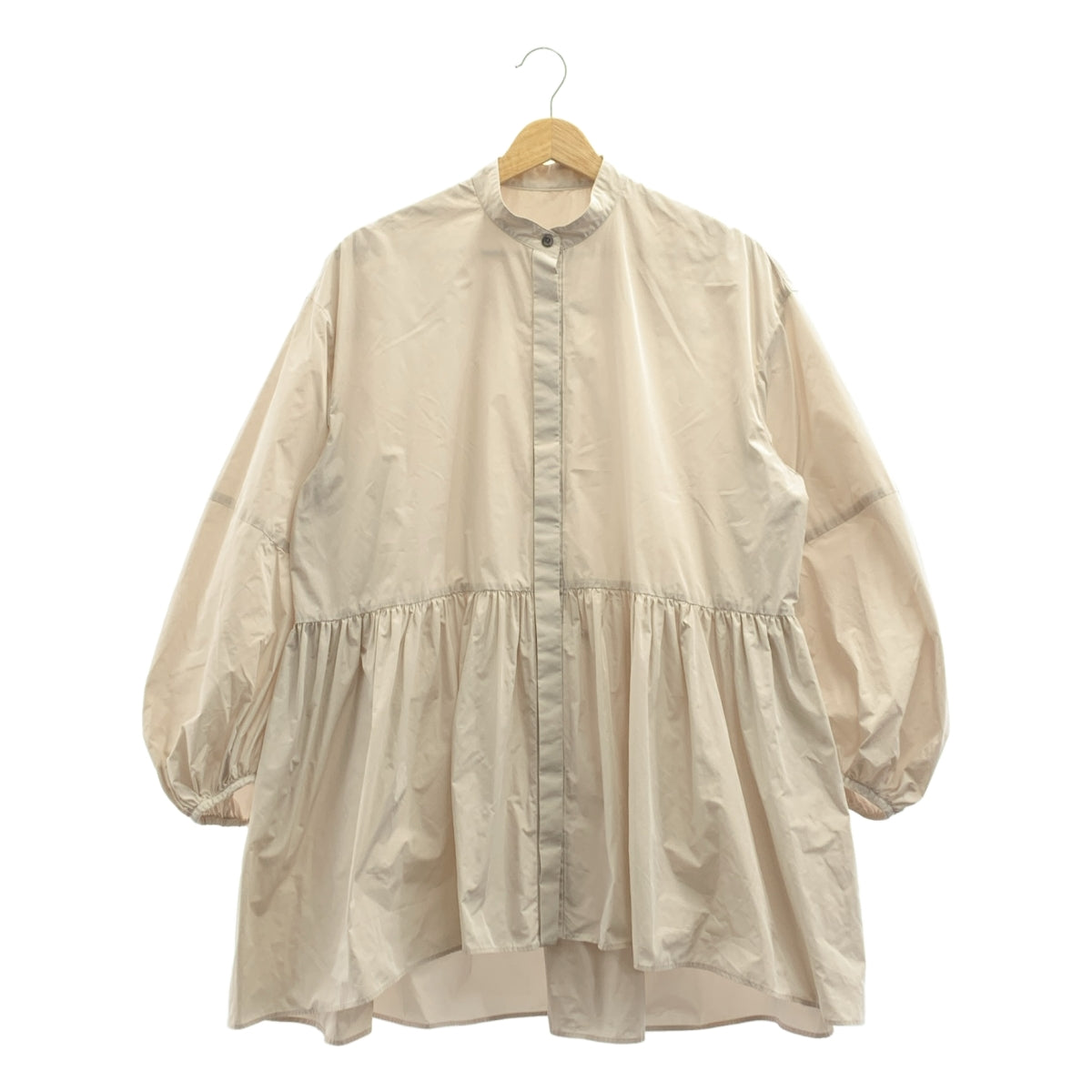 LE PHIL / 루필 | 라이트 터프터 개더 볼륨 셔츠 블라우스 | F | 여성