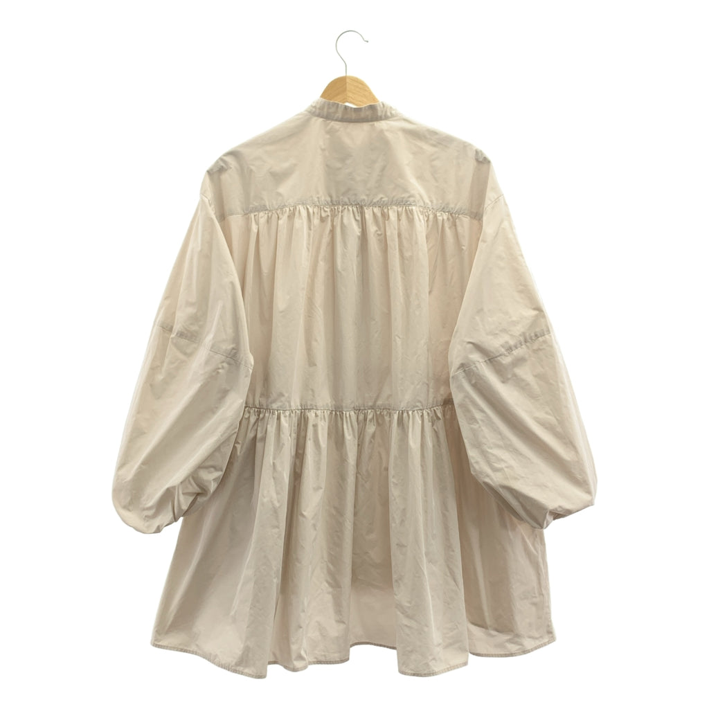 LE PHIL / 루필 | 라이트 터프터 개더 볼륨 셔츠 블라우스 | F | 여성