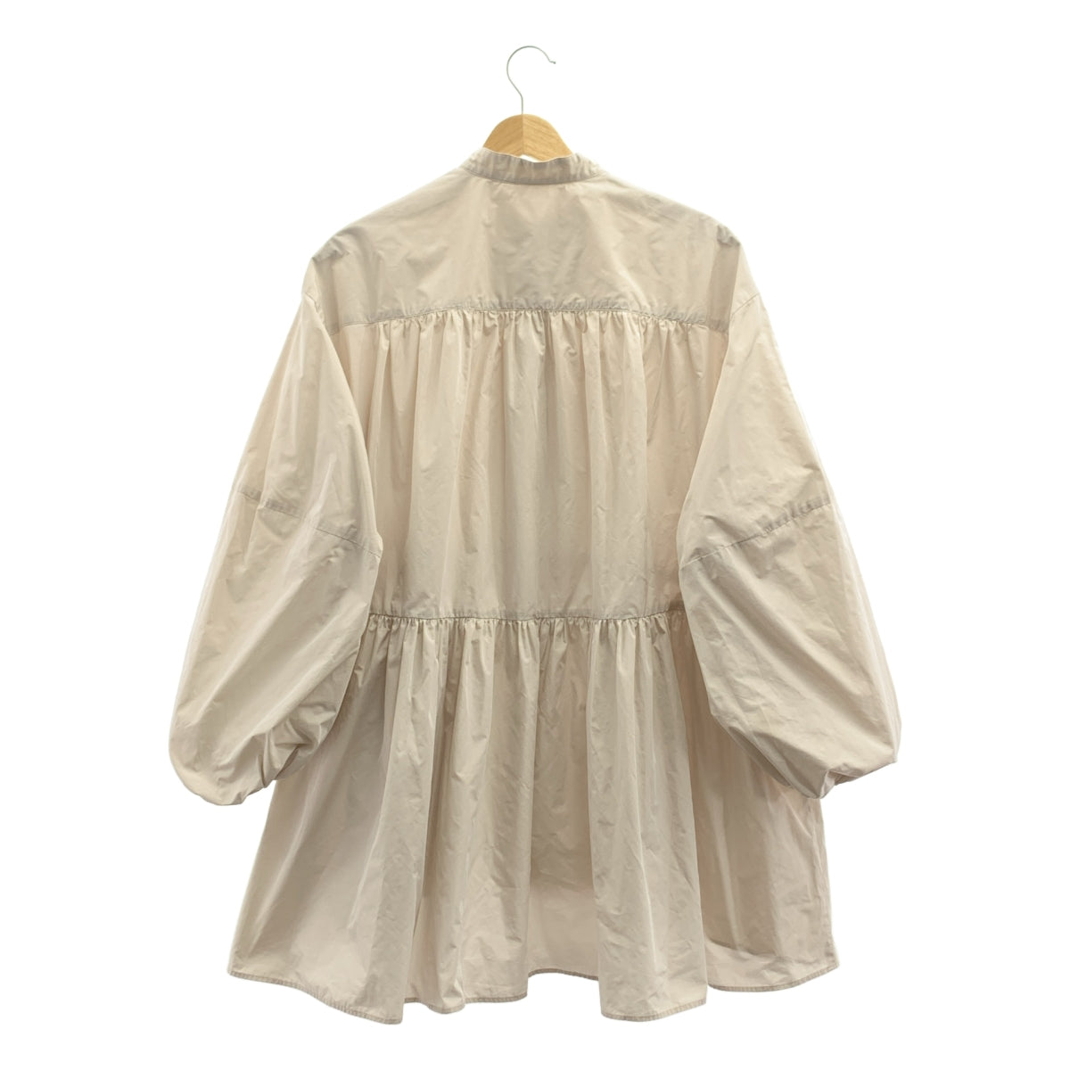 LE PHIL / 루필 | 라이트 터프터 개더 볼륨 셔츠 블라우스 | F | 여성