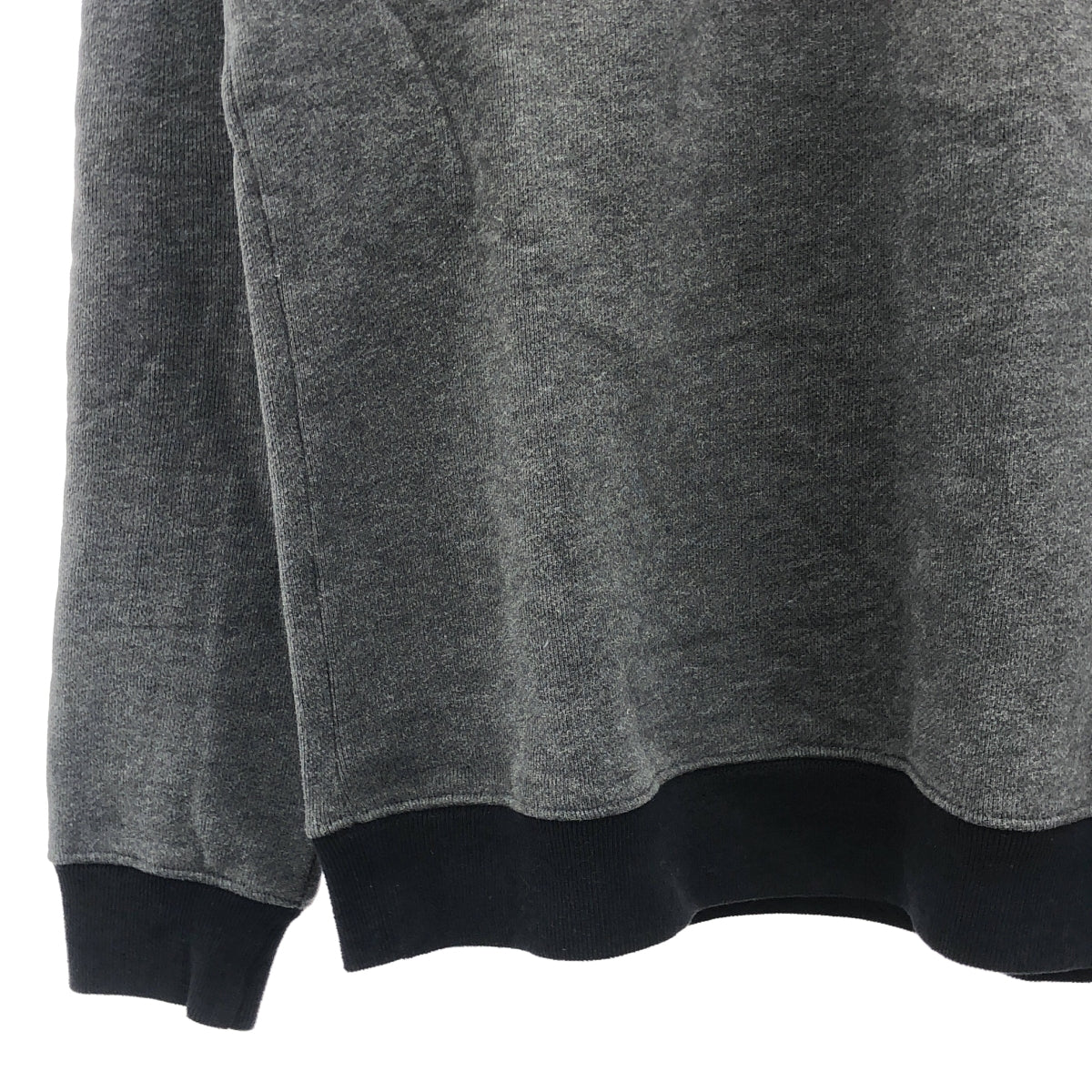 MOSCHINO | 標誌刺繡衛衣 | 尺寸 48 | 灰色/黑色 | 男款