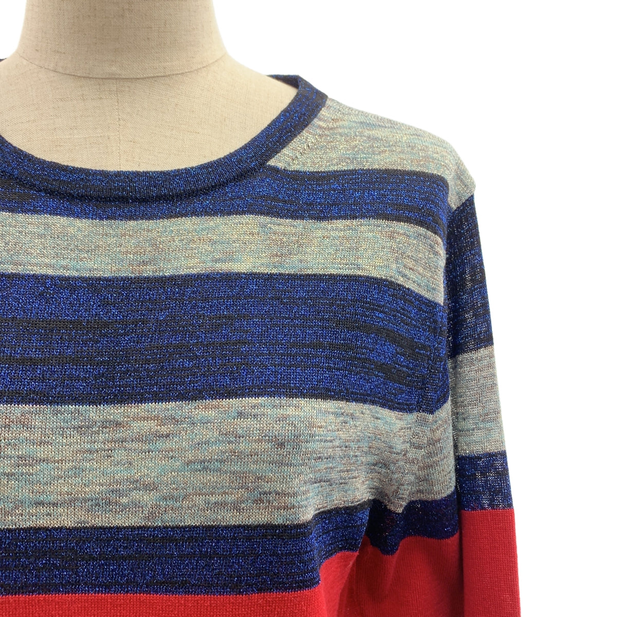 DRIES VAN NOTEN | 棉質黏膠條紋針織毛衣 | S碼 | 女款