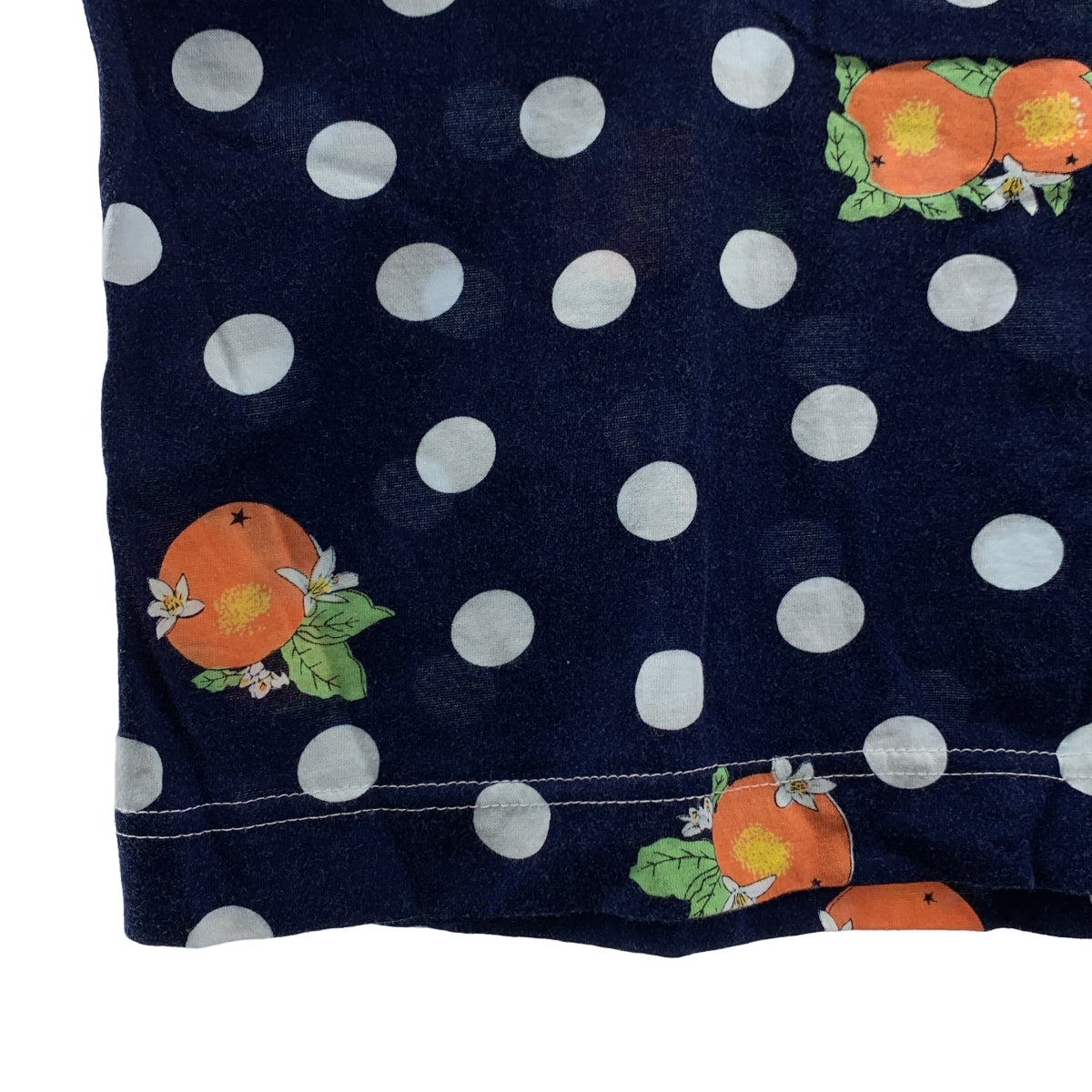 tricot COMME des GARCONS / トリココムデギャルソン | 2011SS | コットン ドット オレンジ Tシャツ | M | レディース