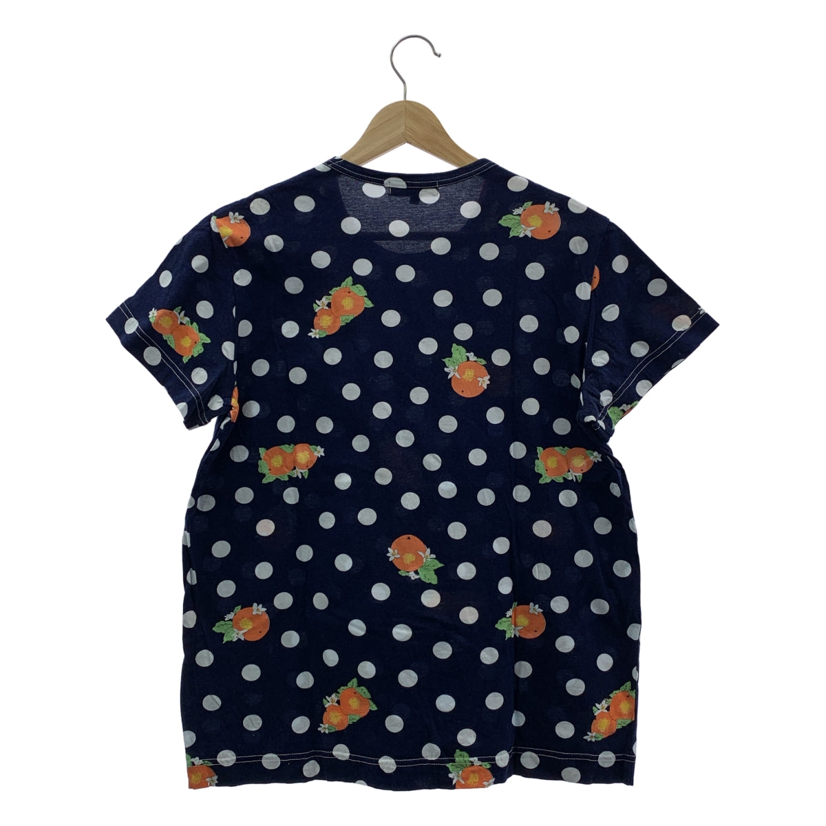 tricot COMME des GARCONS / トリココムデギャルソン | 2011SS | コットン ドット オレンジ Tシャツ | M | レディース