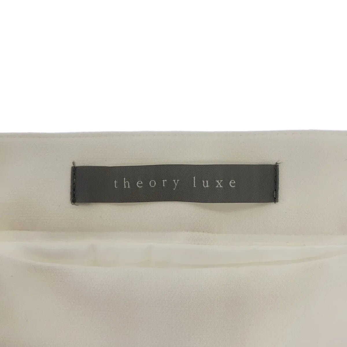 theory luxe / セオリーリュクス | Cosimo Lozel str ピンタックスカート | 32 | アイボリー | レディース