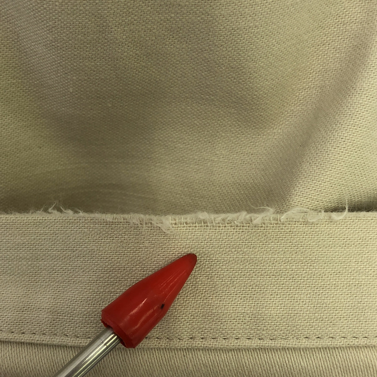 Shinzone | BAKER PANTS 後緞棉質貝克褲 | 34 | ECRU | 女款