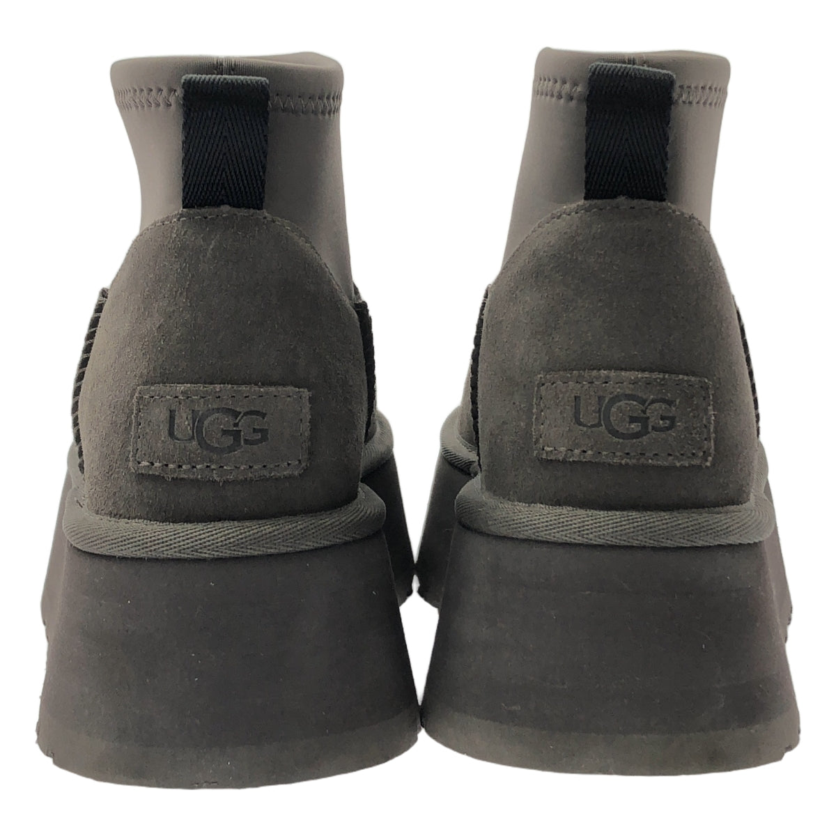 [狀況良好] UGG | W CLASSIC MINI DIPPER / 1168170 羊皮靴 | 尺寸 24 | 灰色 | 女款