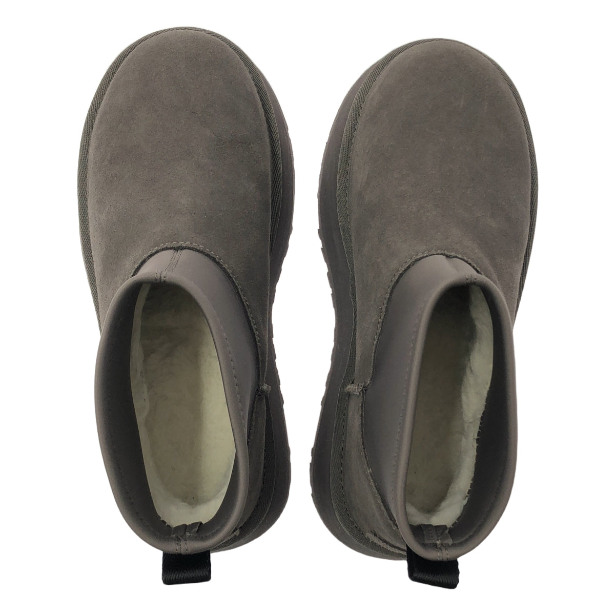 【美品】  UGG / アグ | W CLASSIC MINI DIPPER / 1168170 ムートン ブーツ | 24 | グレー | レディース