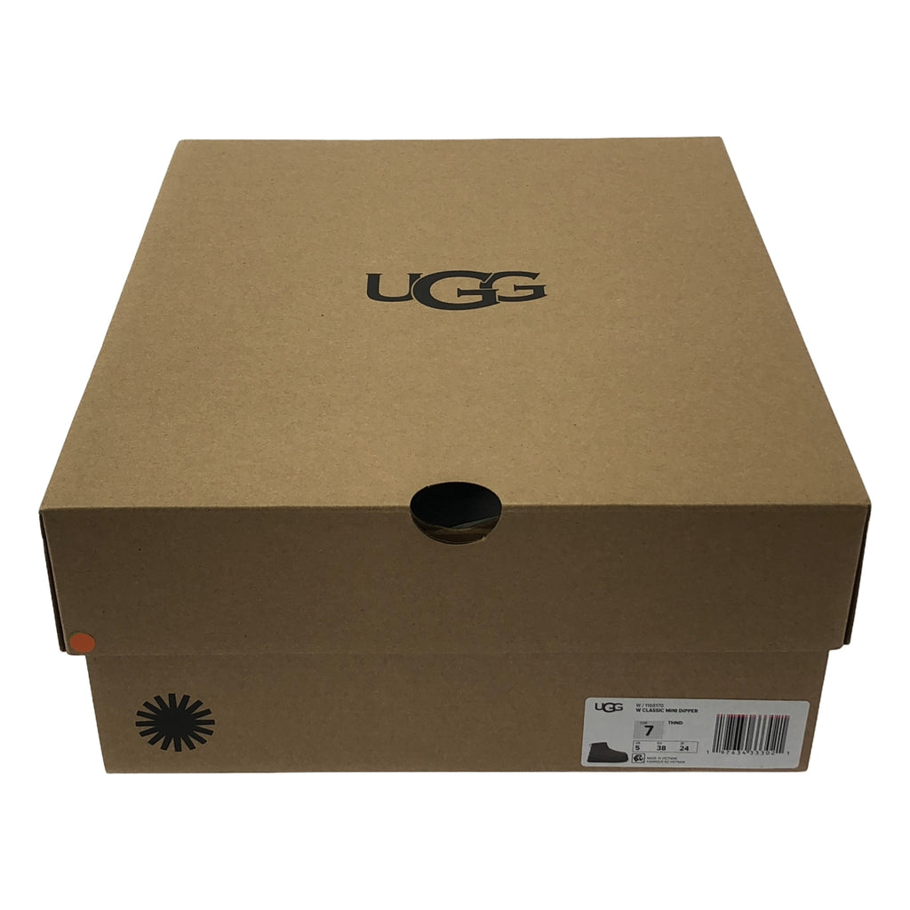 【美品】  UGG / アグ | W CLASSIC MINI DIPPER / 1168170 ムートン ブーツ | 24 | グレー | レディース