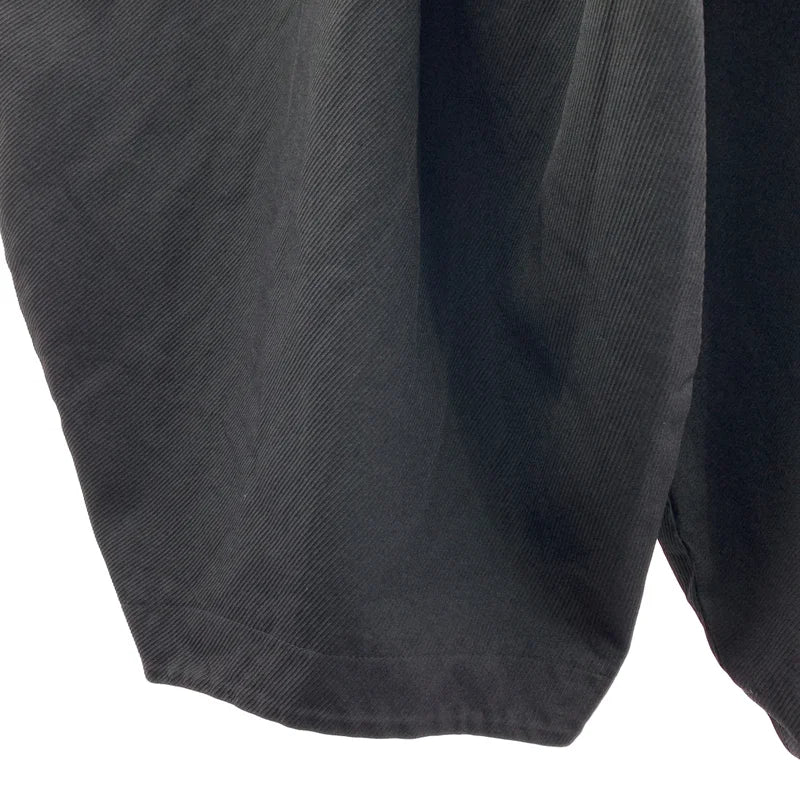 BLACK COMME des GARCONS / ブラックコムデギャルソン | 2021SS | ポリエステル縮絨 サルエルパンツ | S | メンズ