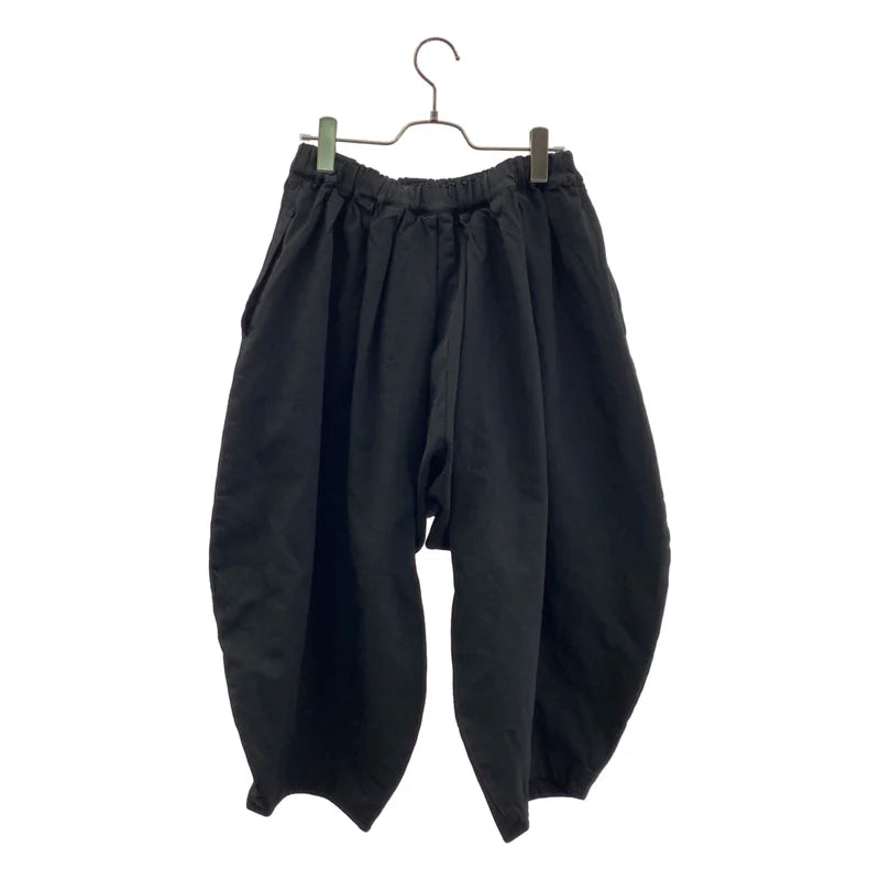 BLACK COMME des GARCONS / ブラックコムデギャルソン | 2021SS | ポリエステル縮絨 サルエルパンツ | S | メンズ