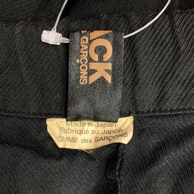 BLACK COMME des GARCONS / ブラックコムデギャルソン | 2021SS | ポリエステル縮絨 サルエルパンツ | S | メンズ