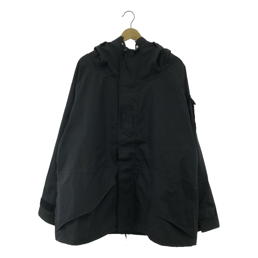 VINTAGE / 빈티지 헌 옷 | MMB 사제 ECWCS PARKA 나일론 밀리터리 파커 재킷 | XL | 블랙 | 남성