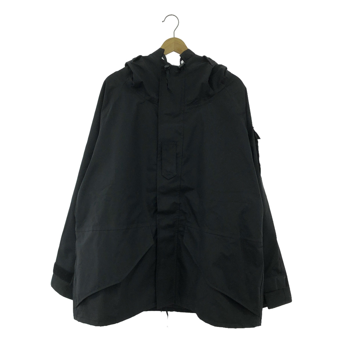 復古 / 復古服裝 | MMB ECWCS PARKA 尼龍軍用派克大衣 |加大尺碼 |黑色 |男士