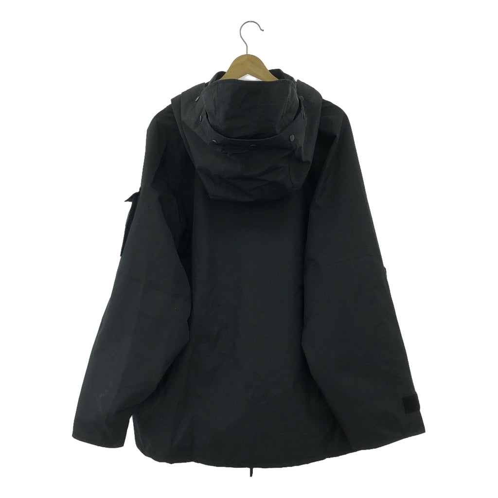 VINTAGE / 빈티지 헌 옷 | MMB 사제 ECWCS PARKA 나일론 밀리터리 파커 재킷 | XL | 블랙 | 남성