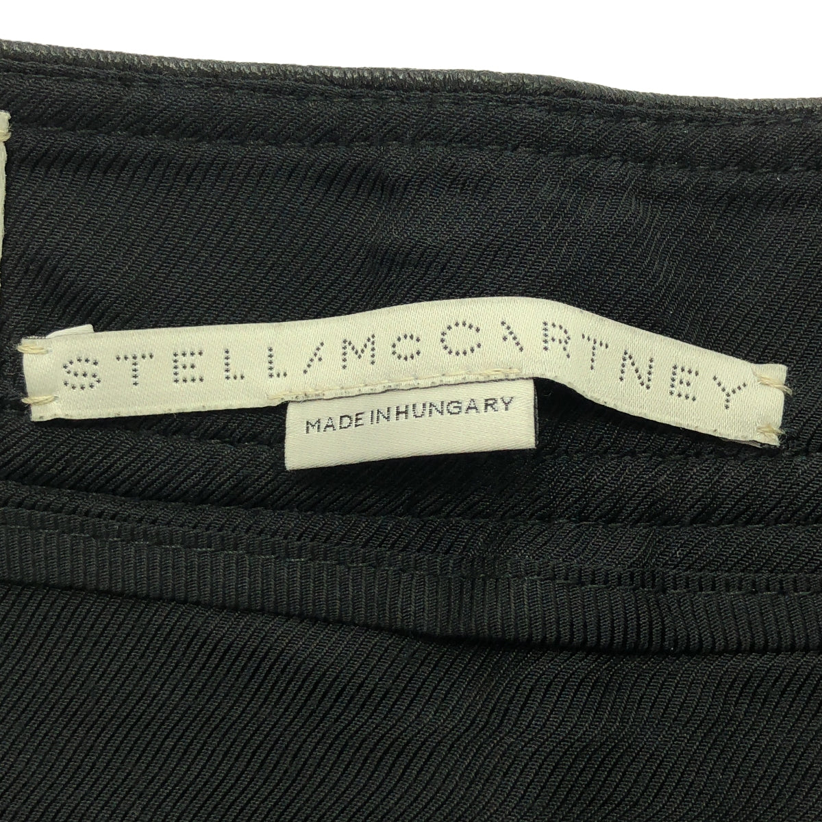 STELLA McCARTNEY / ステラマッカートニー | Hailey フェイクレザー パンツ | S | ブラック | レディース