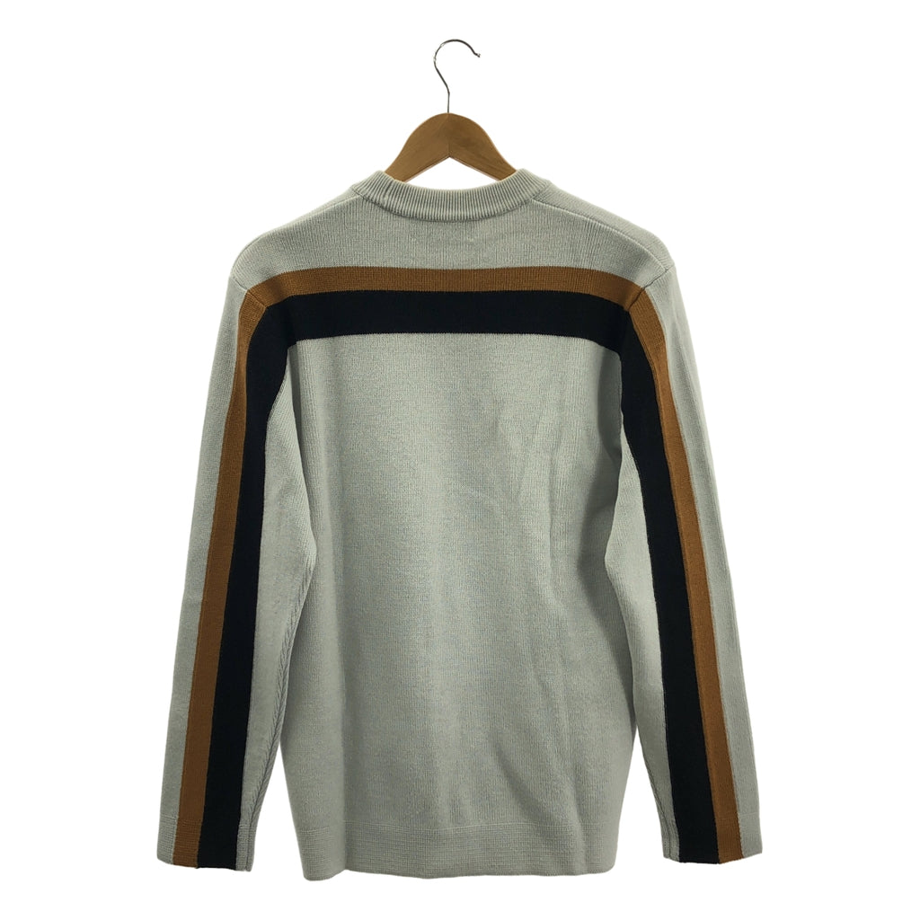 RAF SIMONS / Raf Simons | x FRED PERRY / 棉腈綸套頭針織衫 | 尺寸 36 | 灰色 | 男士