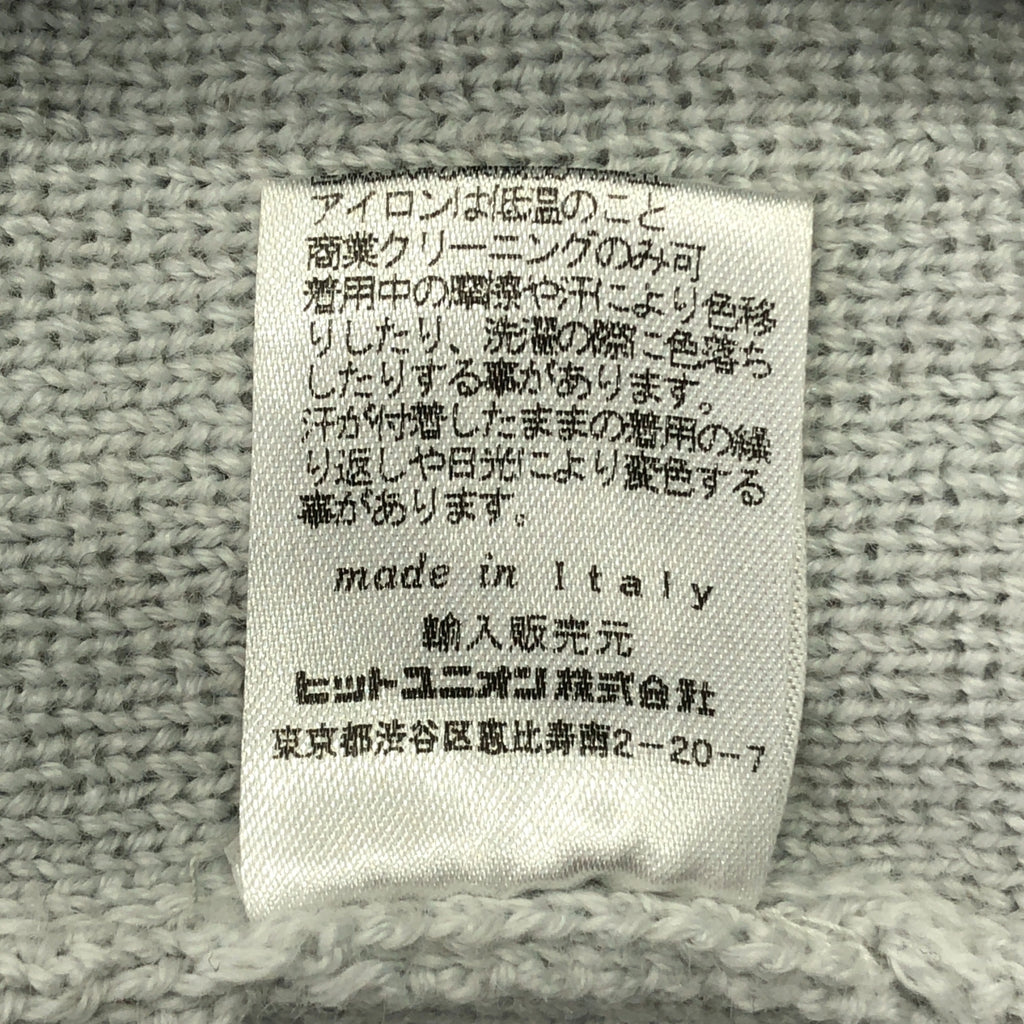 RAF SIMONS / Raf Simons | x FRED PERRY / 棉腈綸套頭針織衫 | 尺寸 36 | 灰色 | 男士