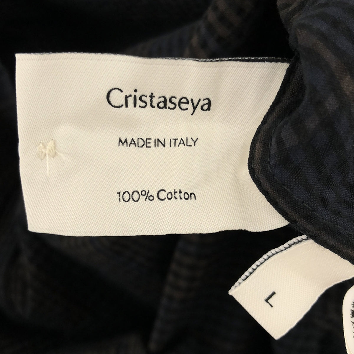 Cristaseya / クリスタセヤ | 2020SS | SEERSUCKER PAJAMA SHIRT シアサッカー チェック パジャ – KLD