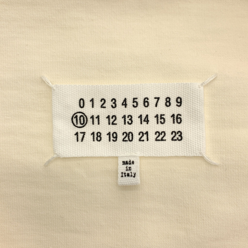 Maison Margiela / 메종 마르젤라 | 2019SS | 달력 로고 인쇄 오버사이즈 크루넥 스웨트 | 48 |